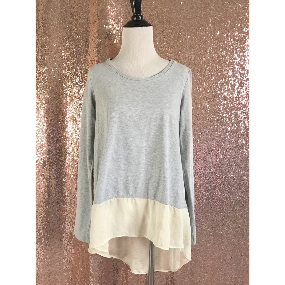 Anthropologie lili’s closet gray high low top - Picture 1 of 4